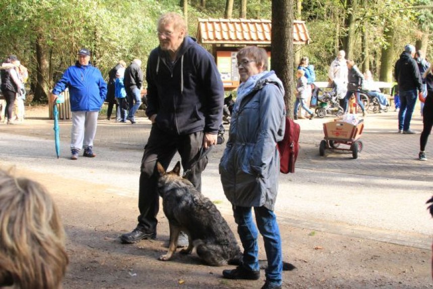 Mit Binga im Tierpark